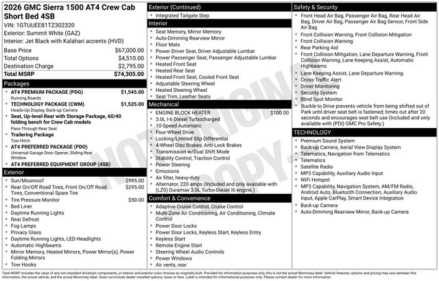 gmc sierra 1500 2026 1GTUUEE81TZ302320 image gmc sierra 1500 2026 1GTUUEE81TZ302320 image